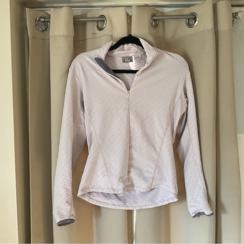 Light Pink Zip-Up Jacket